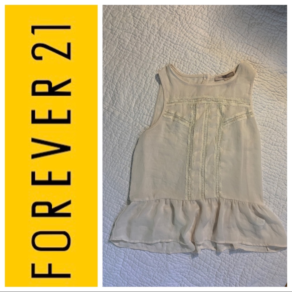 Forever 21 white blouse